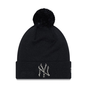 Prendas De Punto New Era New York Yankees Infill Bobble Beanie Gorras Azules | RLYSF-4206