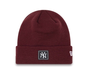 Prendas De Punto New Era New York Yankees Team Cuff Beanie Gorras Morados | UGBPT-7652