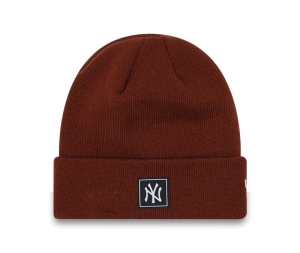 Prendas De Punto New Era New York Yankees Team Cuff Beanie Gorras Marrom | UPXFL-1476