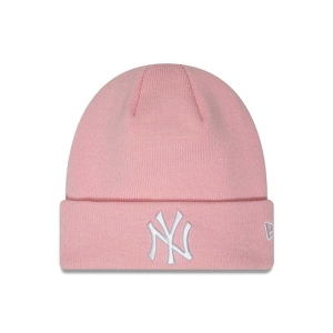 Prendas De Punto New Era New York Yankees Essential Pastel Cuff Beanie Gorras Rosas | XGJTQ-4613
