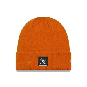 Prendas De Punto New Era New York Yankees Team Beanie Gorras Naranjas | YZFCO-6457