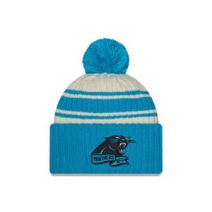 Prendas De Punto New Era Panthers NFL Sideline Beanie Gorras Azules | MPZDX-1905