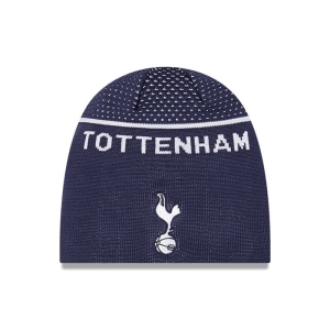 Prendas De Punto New Era Tottenham Hotspur Logo Cuff Beanie Gorras Azules | OHQZV-1079