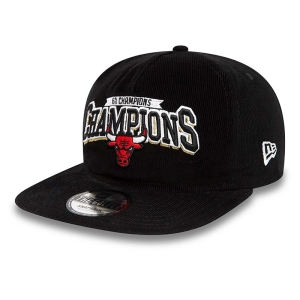 Snapback New Era Chicago Bulls League 6x Champions Golfer Gorras Negros | BVNZJ-0413