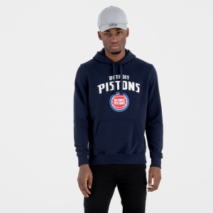 Sudadera Con Capucha New Era Detroit Pistons Team Logo Azules | COIPR-1256