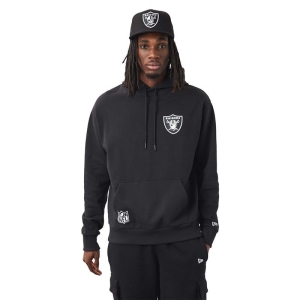 Sudadera Con Capucha New Era Las Vegas Raiders NFL Team Logo Negros | LCXMP-3981