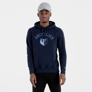 Sudadera Con Capucha New Era Memphis Grizzlies Team Logo Azules | UMERL-6190