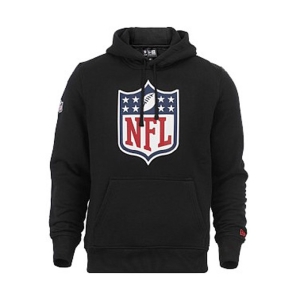Sudadera Con Capucha New Era NFL Logo Negros | CWVSJ-9146