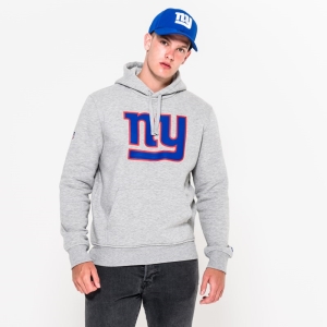 Sudadera Con Capucha New Era New York Giants Team Logo Grises | GAEZC-3259