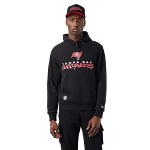 Sudadera Con Capucha New Era Tampa Bay Buccaneers NFL Script Negros | GUBLR-4912
