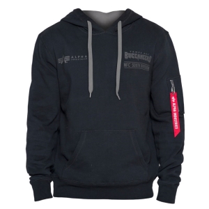 Sudadera Con Capucha New Era Tampa Bay Buccaneers X Alpha Industries Negros | XHPAU-6138